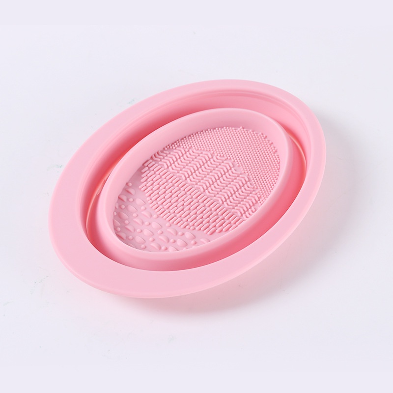 Miếng Silicone Vệ Sinh Cọ Trang Điểm Tiện Lợi