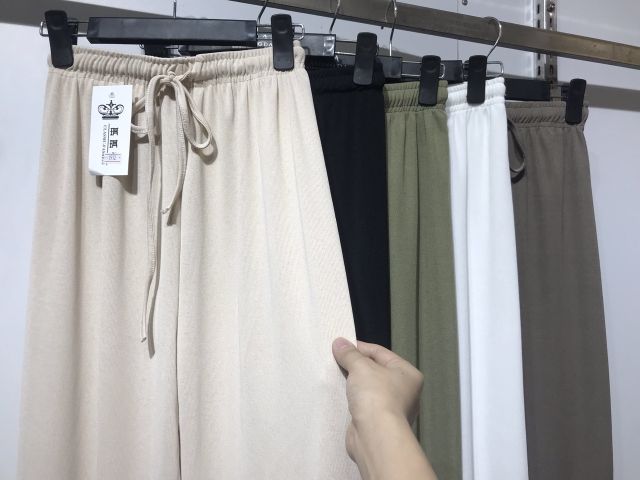 #1912 Quần ống rộng dài 80cm hàng Quảng Châu