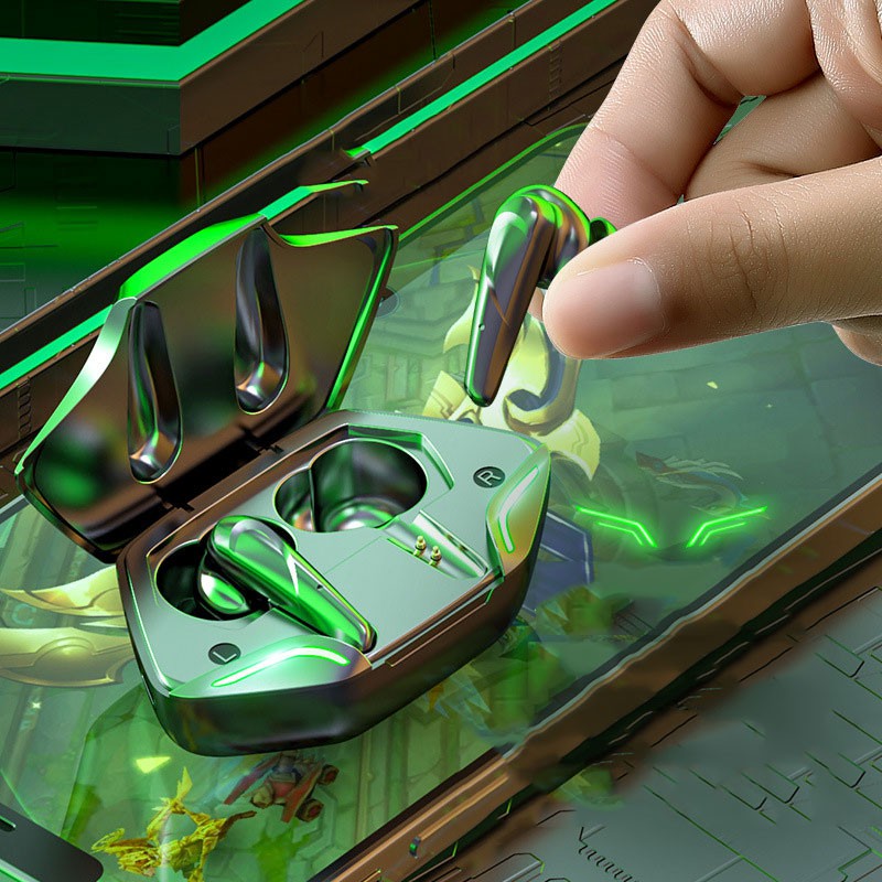 [Freeship] Tai nghe Gaming Bluetooth Apro WIRELESS V5.1 có độ trễ thấp Âm trầm tuyệt vời, tay ghe Game thủ, bảo hành