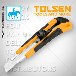 Dao Rọc Giấy Có Chốt Khóa Snap-Off Blade Knife TOLSEN 30018