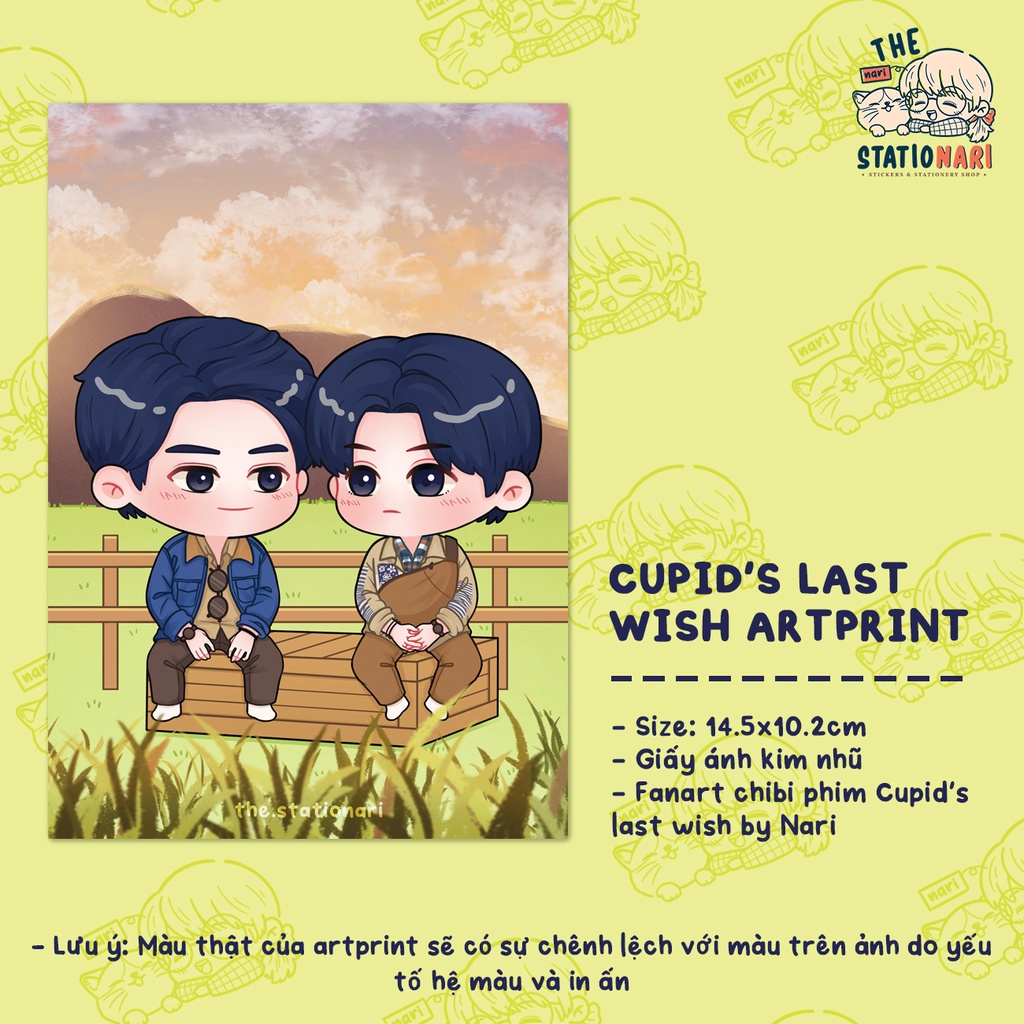 Sticker Fanart Cupid's Last Wish by The Stationari