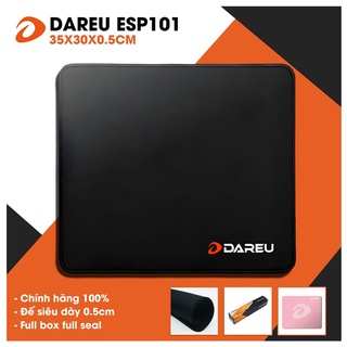 Bàn di chuột chính hãng dareu esp101 hồng/đen, lót chuột phiên bản dày giá thanh lý cực rẻ 350x300x5mm