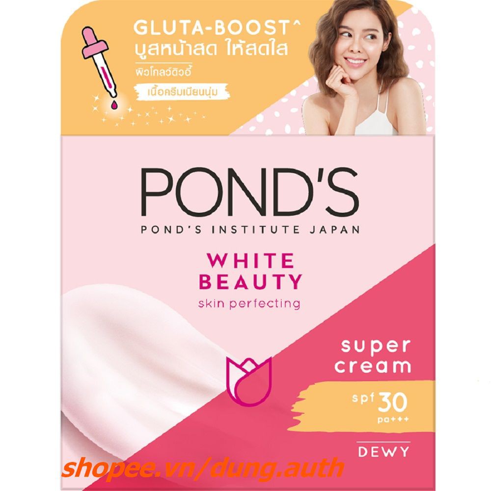 Kem dưỡng trắng da Ponds 50g hồng rạng rỡ ban ngày White Beauty