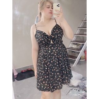 Vay hoa buộc lưng bigsize 70-100kg