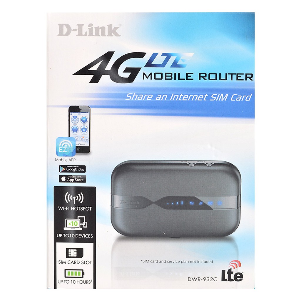 Thiết bị phát WIFI di động 4G Dlink DWR-932C