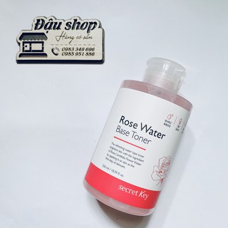 Nước hoa hồng Secret Key Rose Water Base Toner 550ml