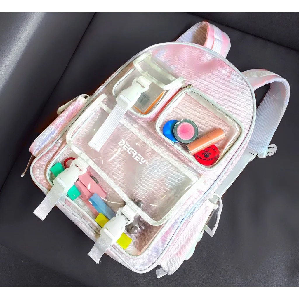 Balo Degrey Backpack Loang Màu - Balo Đi Học Nam Nữ Thời Trang Nhiều Ngăn Tiện Dụng Chống Thấm Nước Cao Cấp - Gin Store