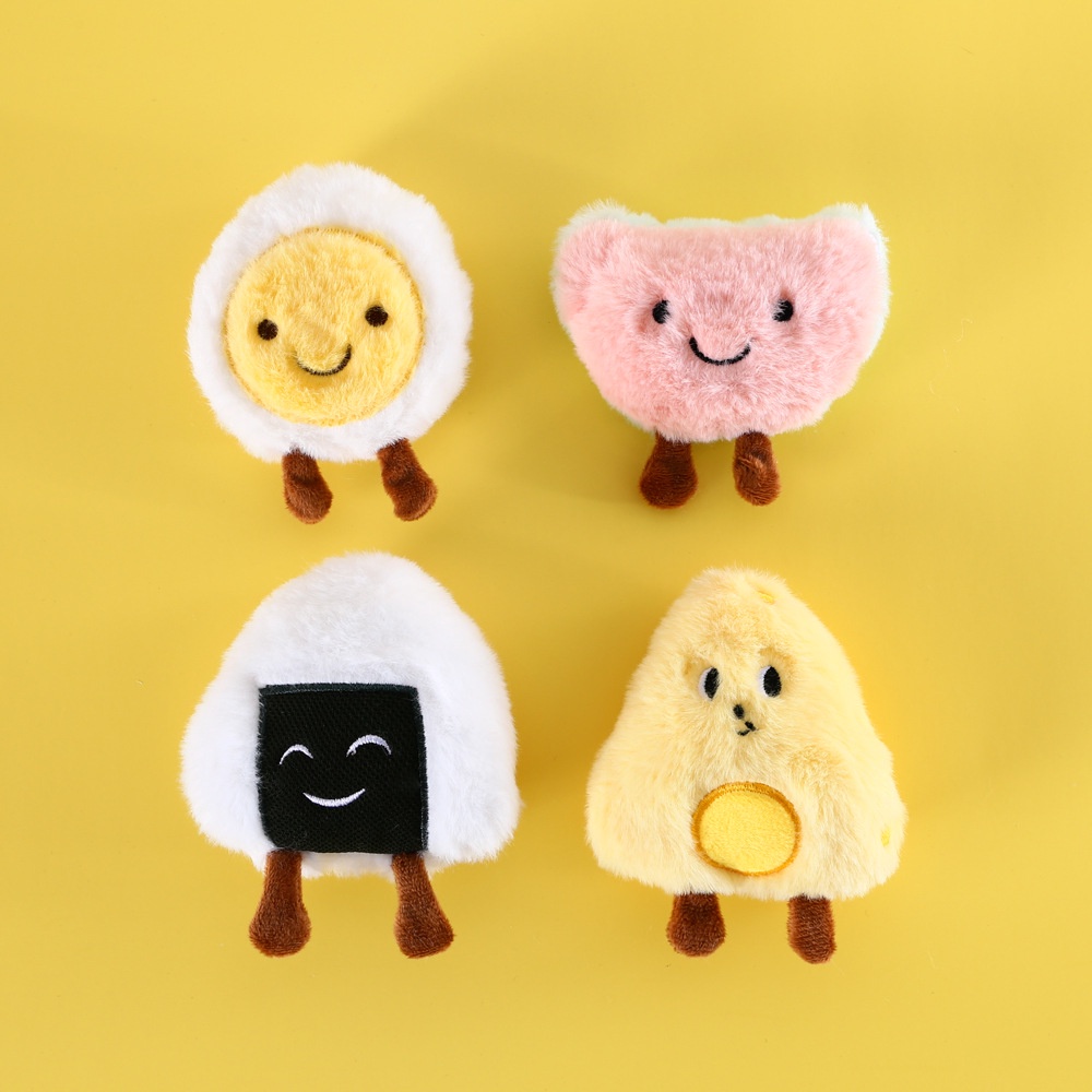 Thú Nhồi Bông Hình Chú Mèo Tích Hợp Chuông Dễ Thương