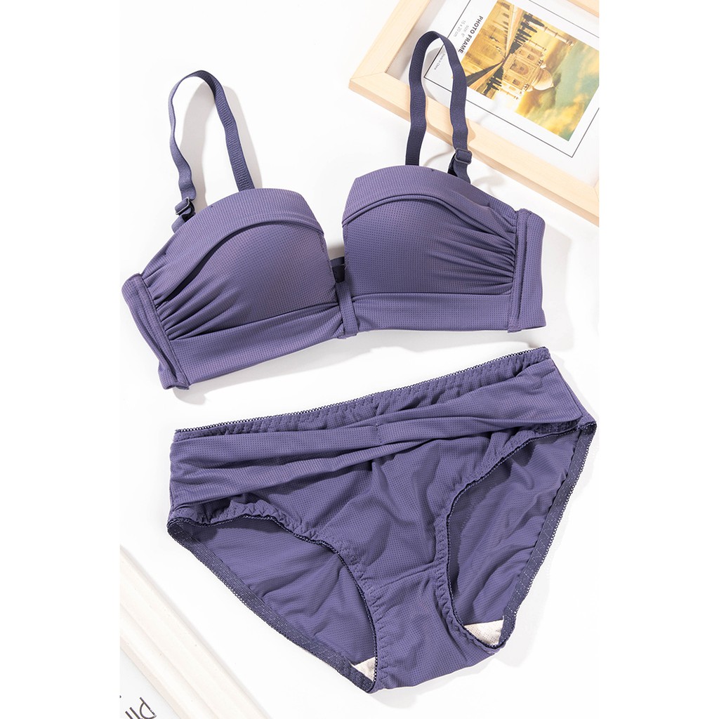 [Size 32-38] Áo ngực đúc su, bộ đồ lót su đúc cao cấp không gọng push up AS//116 | BigBuy360 - bigbuy360.vn
