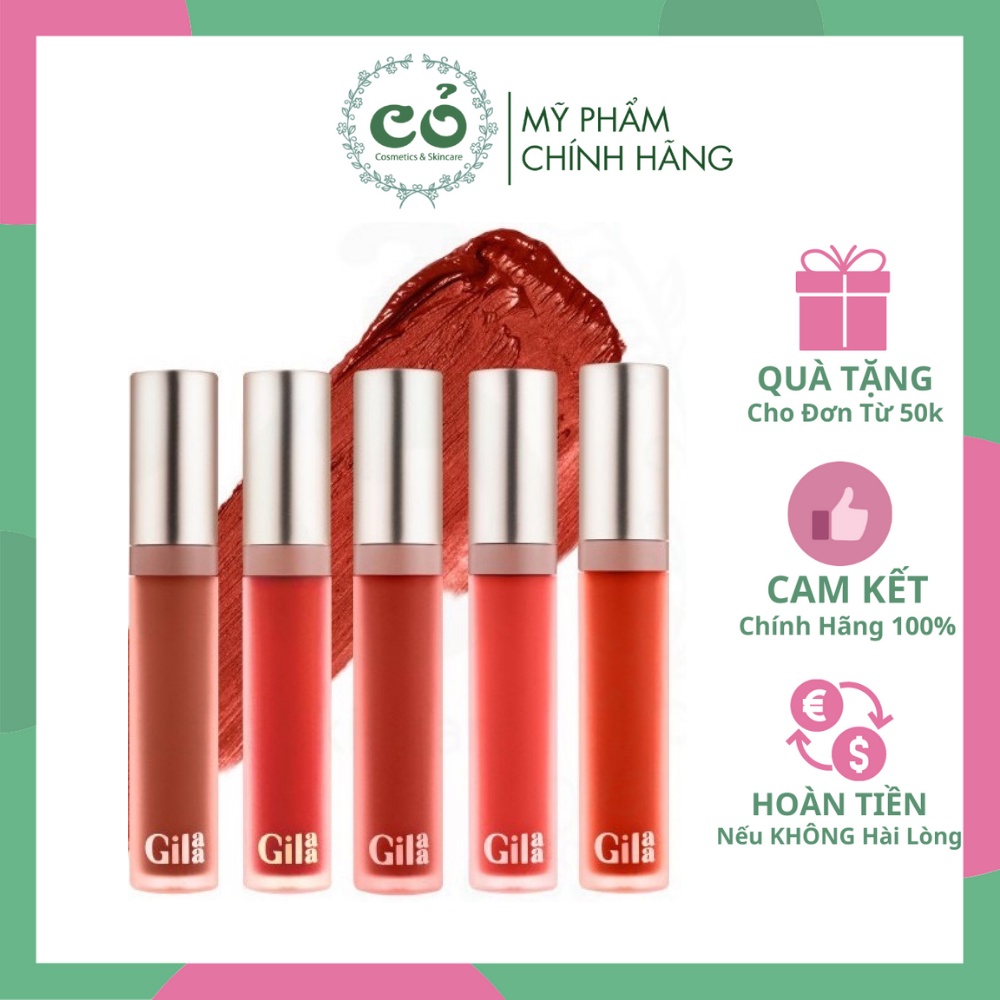 Son Kem Lì Gilaa Long Wear Lip Cream