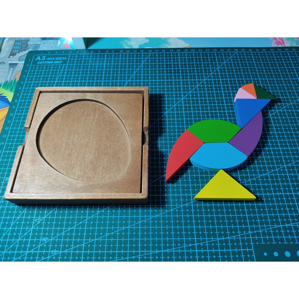 Đồ chơi trí tuệ_Thử thách trí não_The Magic Egg (Hàng Bình Dân)-Packing Puzzle_Hack não&amp; Xoắn não_IQ Toys_Giải đố Tư Duy