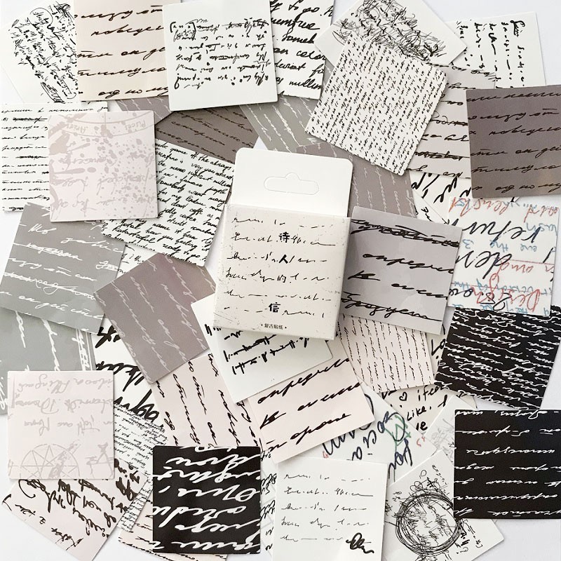 Hộp 45 sticker giấy SH4503 Gachini