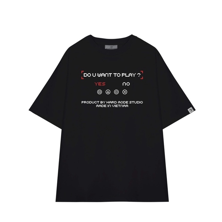 Áo thun nam nữ, Unisex tay lỡ local brand hardmode stranger tee