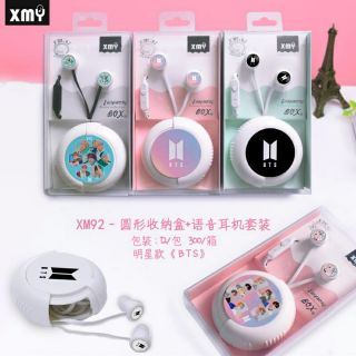 Tai nghe BTS hộp tròn