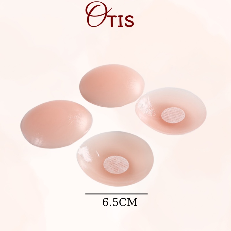 Miếng Dán Ngực Silicon, Dán Ti Hộp 5 Cặp Sử Dụng Nhiều Lần OTIS - 9990