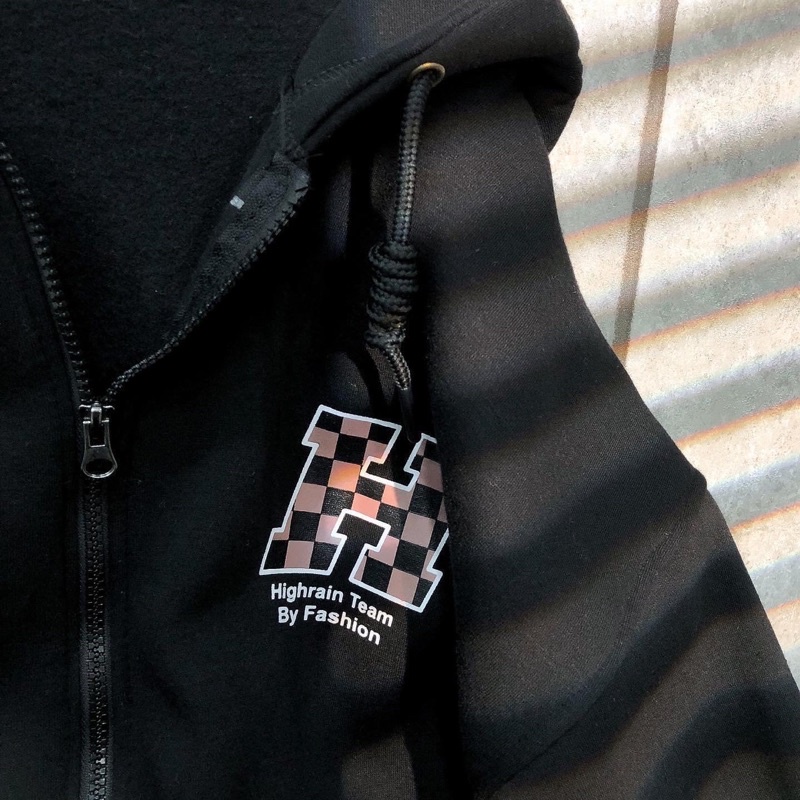 Áo Hoodie Zip Rain From Rộng