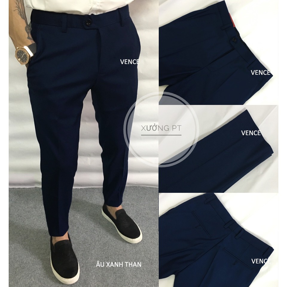 Quần Âu Nam Hado Dáng Côn Đẹp, Quần Tây Nam Vải Tuyết Mưa Co giãn Phong Cách Nam Tính | BigBuy360 - bigbuy360.vn