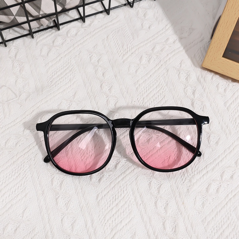 Mắt Kính Gọng Đen Chống Ánh Sáng Xanh Thời Trang Cho Nữ