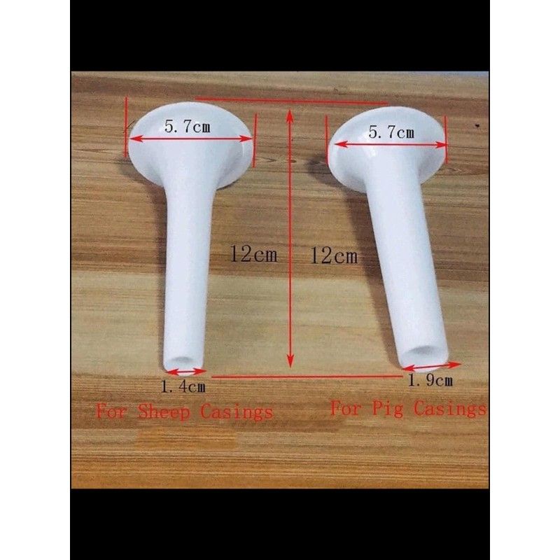 Dụng cụ nhồi xúc xích, nhồi lòng, lạp xưởng 2 đầu tiện dụng