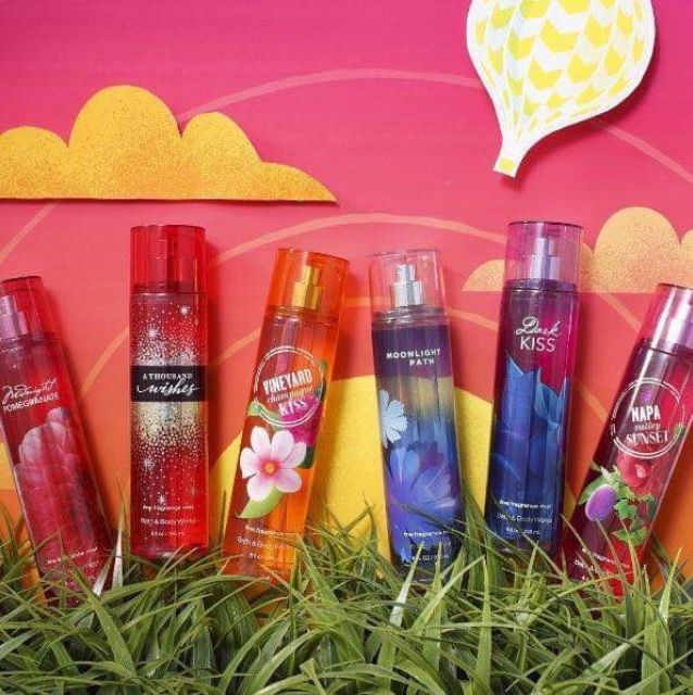 Xịt thơm toàn thân Bath&BodyWorks Mỹ