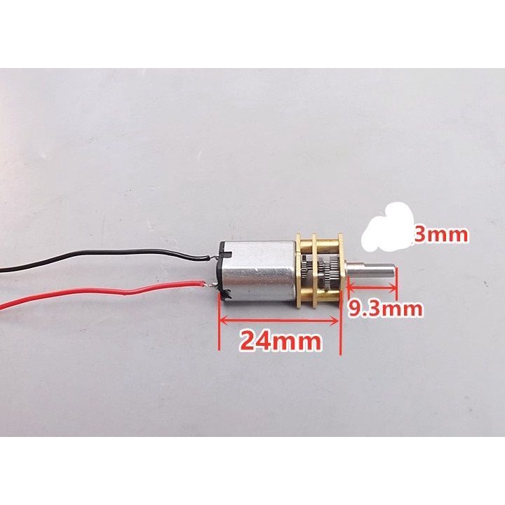 Động cơ bánh răng nhỏ N20 Động cơ DC3V-6V