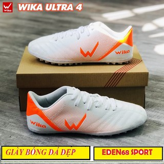 [XẢ] GIÀY ĐÁ BÓNG SÂN CỎ NHÂN TẠO THƯƠNG HIỆU WIKA ULTRA 4 MÀU BẠC