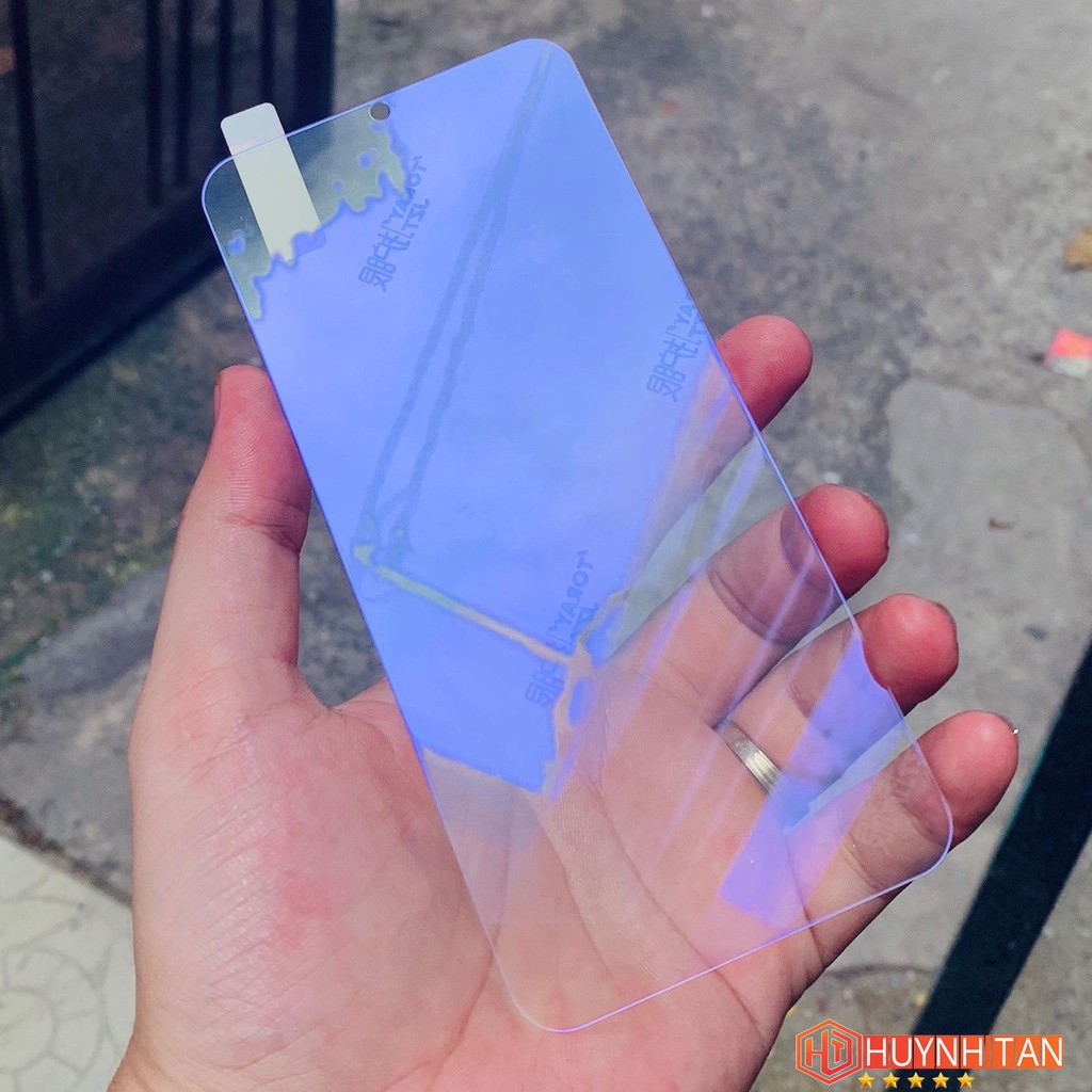 Kính cường lực Xiaomi K40 Pro, K40 Gaming, Mi 6X, Redmi Note 9, 5 Plus Ánh tím Full Màn Hình tặng keo