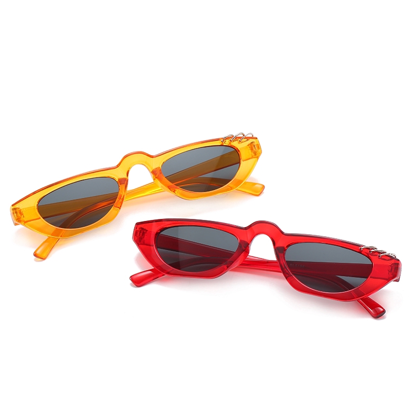 Fashion Oval Retro Sunglasses Small Box  Personality Sunglasses Unisex glasses