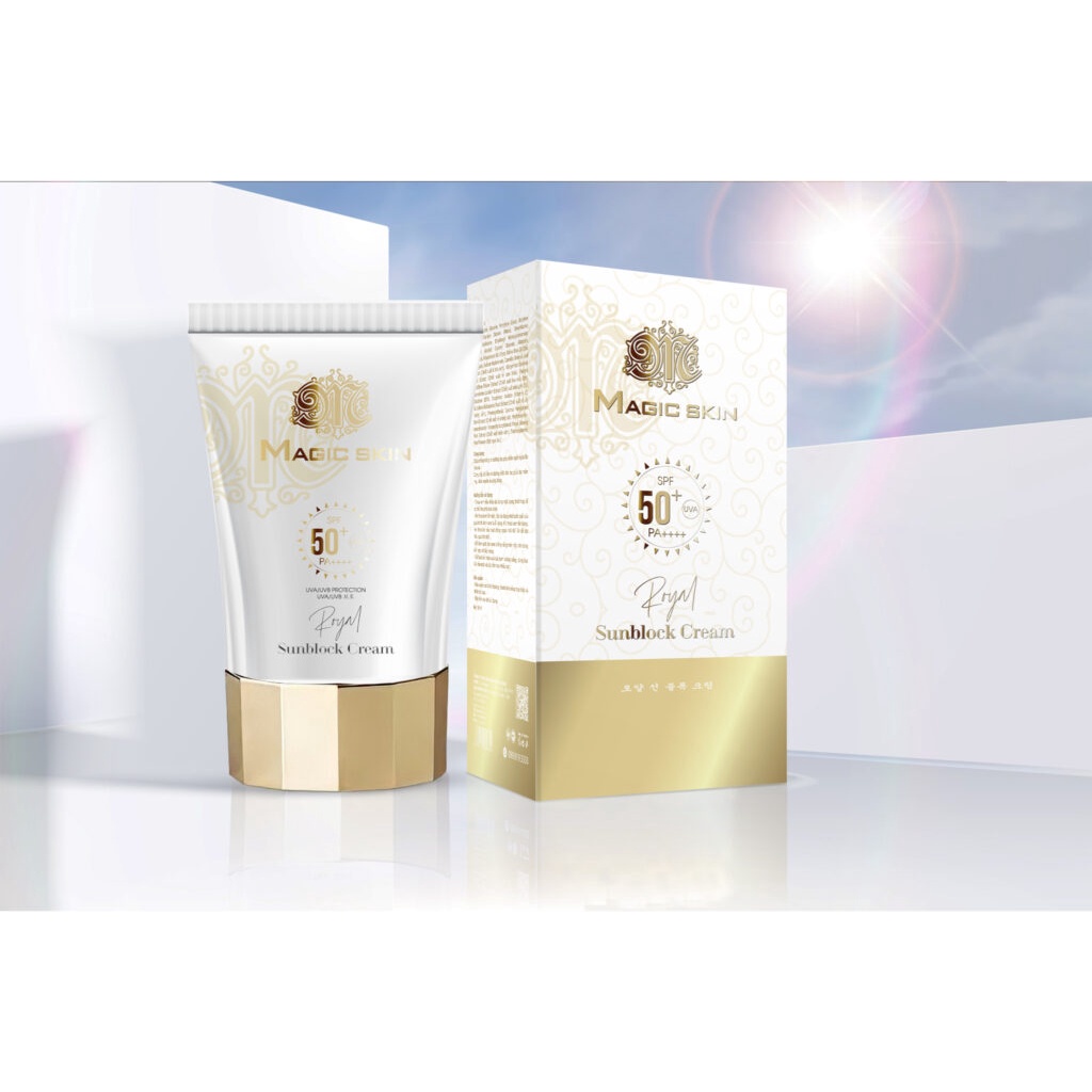 Kem chống nắng dưỡng da Hoàng Cung Royal Sunblock Cream Magic Skin | WebRaoVat - webraovat.net.vn