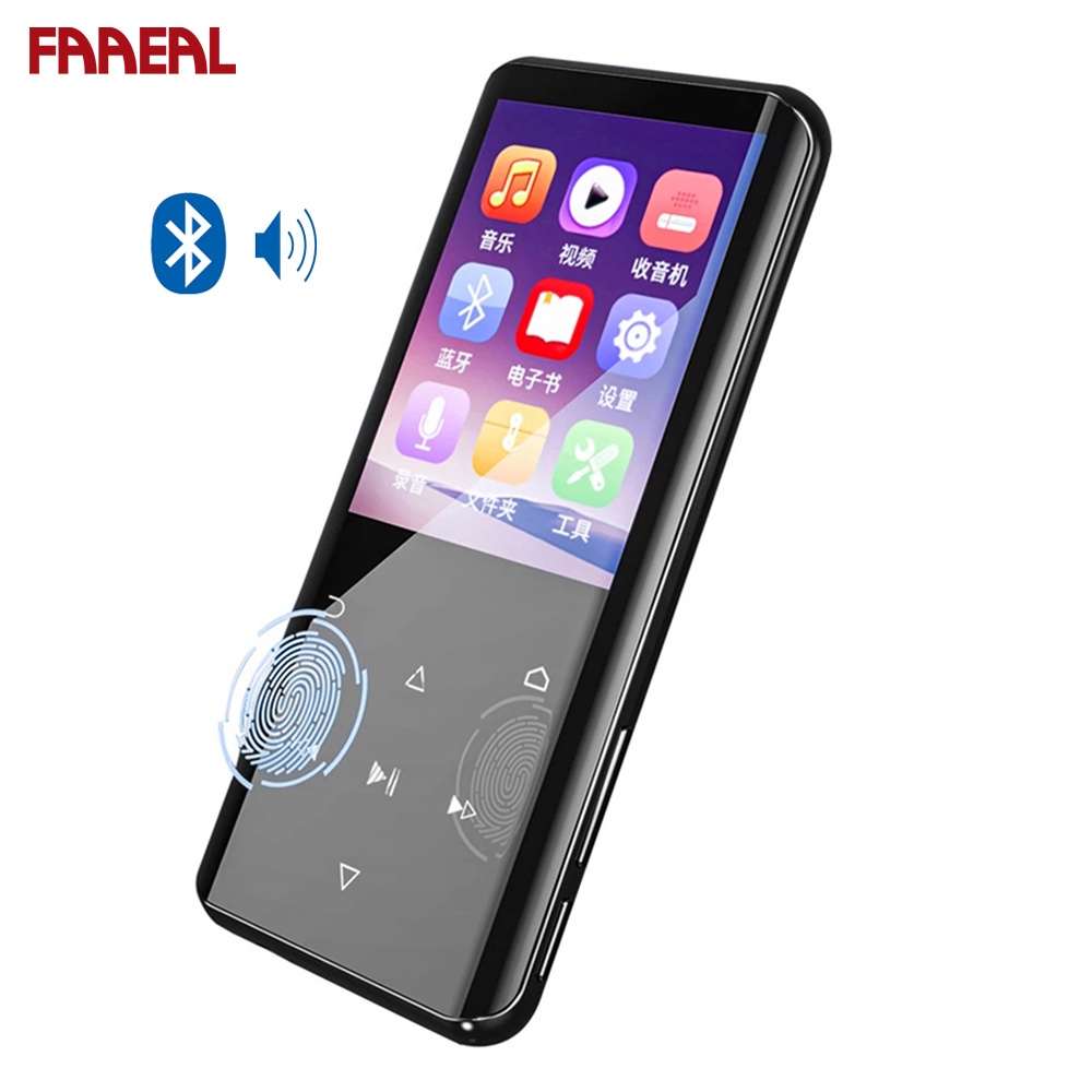 Máy Nghe Nhạc MP3 MP4 FAAEAL RUIZU D25 Kết Nối Bluetooth Hỗ Trợ Thẻ Nhớ TF