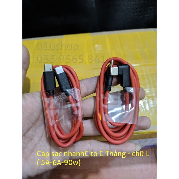Cáp sạc 6A- C to C  Gamingphone