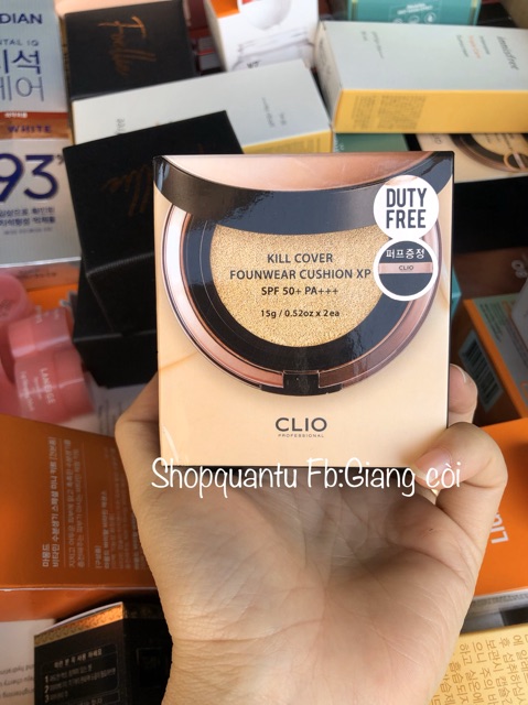 [Tặng kèm lõi] Phấn Nước Clio Kill Cover Founwear Cushion XP SPF50+ | BigBuy360 - bigbuy360.vn