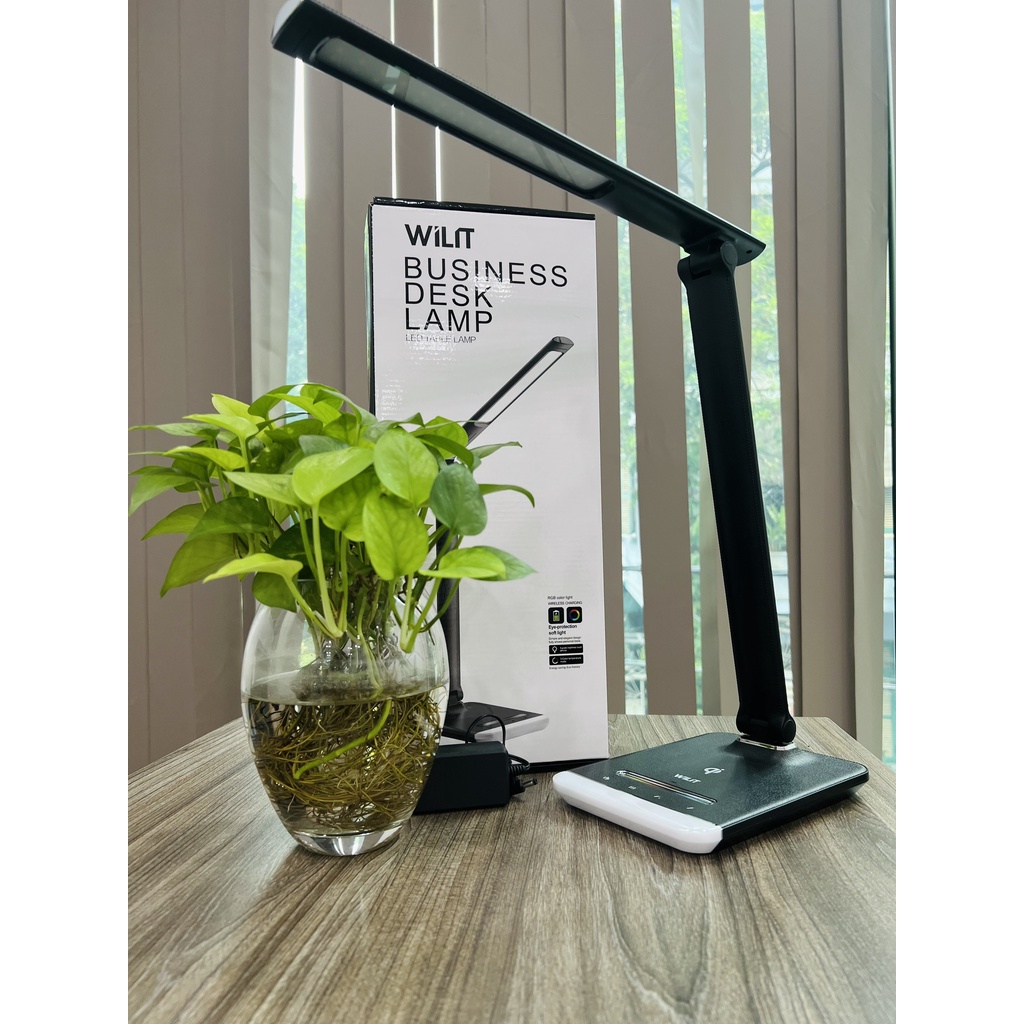 Đèn học chống cận Wilit H10Q công suất 7W tích hợp sạc không dây