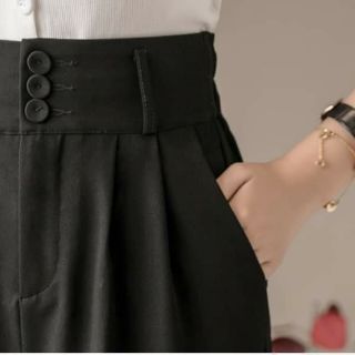 Quần baggy nữ lưng cao 3 khuy (mã 204)