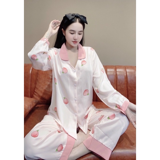 Bộ lụa  mango ,satin kimono (free size dưới 58kg) | BigBuy360 - bigbuy360.vn