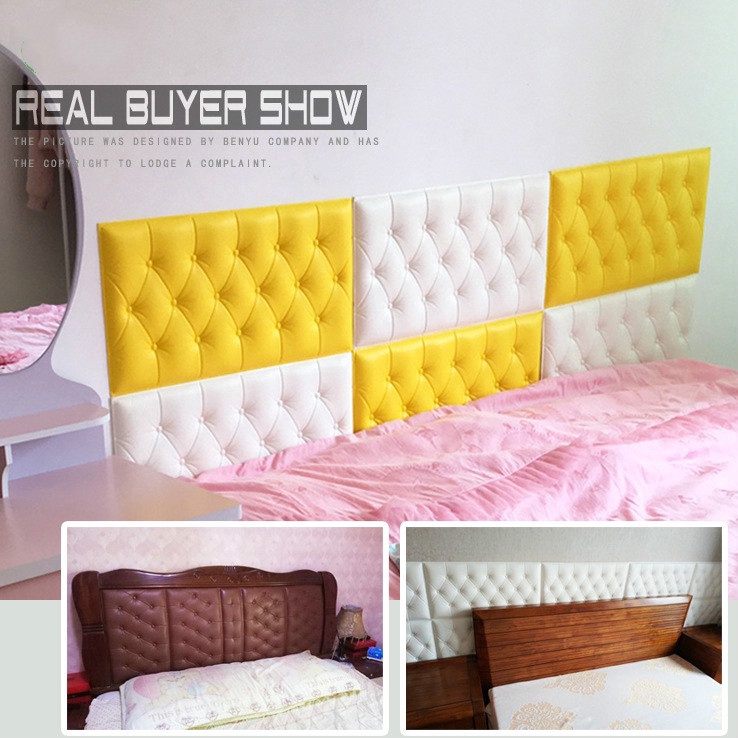 Miếng Dán Tường Bằng Xốp 3D Chống Va Chạm Kích Thước 60 * 30cm Trang Trí Phòng Ngủ / Phòng Khách Cho Bé