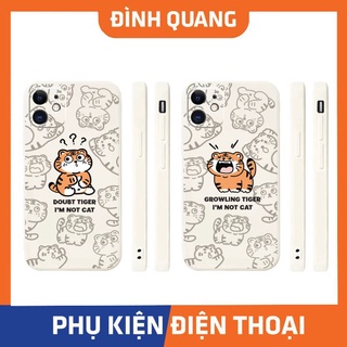Ốp lưng iphone cạnh vuông lỗ camera tiger 6/6plus/6s/6splus/7/7plus/8/8plus/x/xr/xs/11/12/pro/max/plus/promax - DQ Store