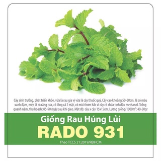 Húng lủi rado 931