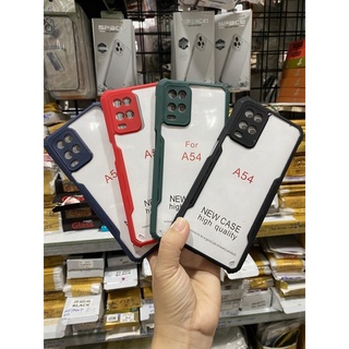 Ốp oppo A54 4G viền dẻo chống sóc,mặt lưng cứng ttong suốt,viền bảo vệ camera