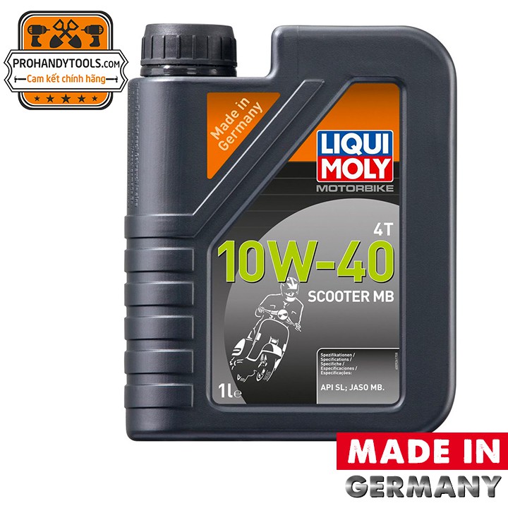 Nhớt Tổng Hợp Xe Tay Ga LiquiMoly 4T SCOOTER MB 10W40 – 20832