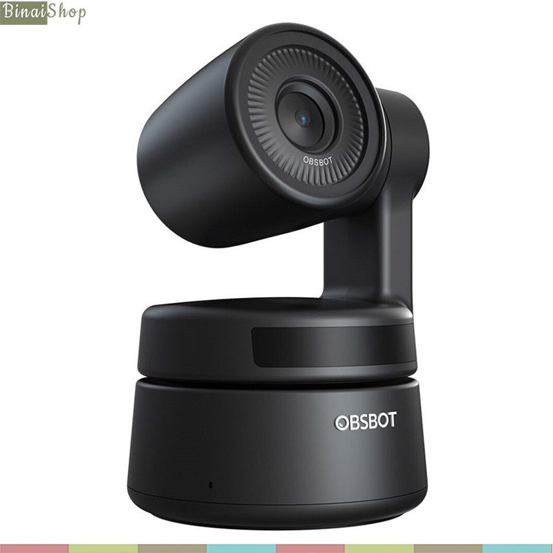 OBSBOT Tiny - Webcam Máy Tính Góc Rộng 90°, Phân Giải HD1080, Zoom 2x, Tích Hợp AI Điều Khiển Cử Chỉ Tay