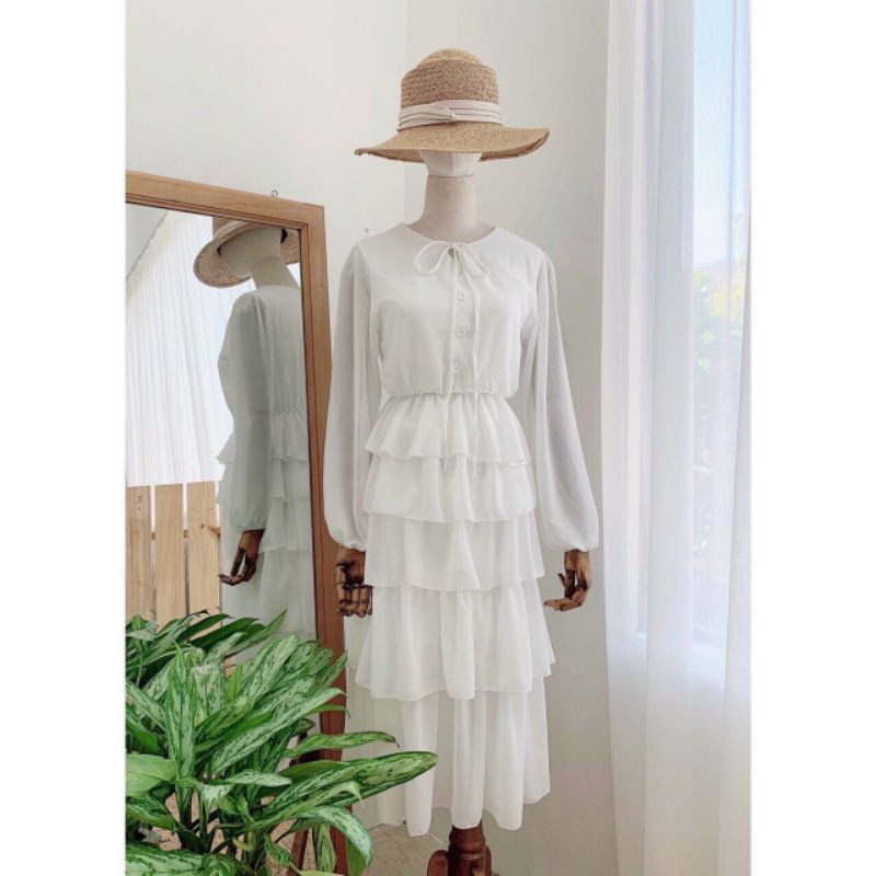 ♥️♥️ ĐẦM Xốp bèo tầng♥️♥️