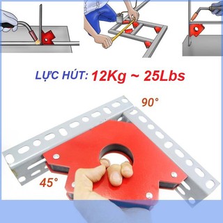 Bộ 4 Ke góc nam châm 12kg | ke goc nam cham