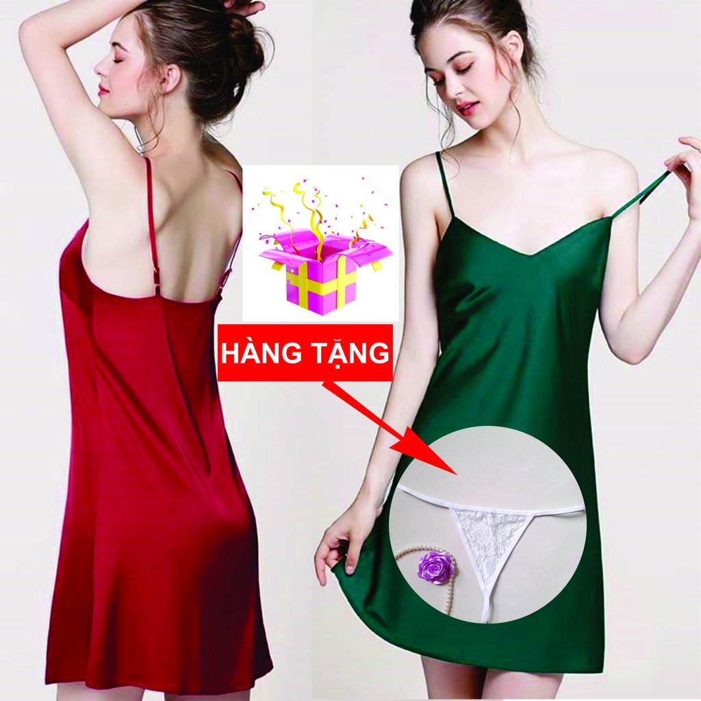 Váy ngủ gợi cảm lụa Satin loại 1. Còn ít xả hết bán siêu rẻ | BigBuy360 - bigbuy360.vn