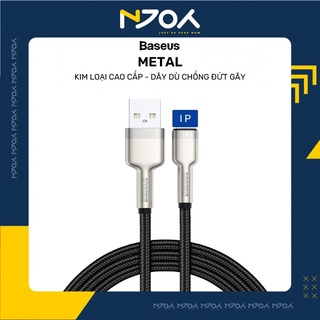 Cáp sạc nhanh baseus hợp kim nhôm chống oxy hóa dây chống đứt gãy 1/2m njoyshop