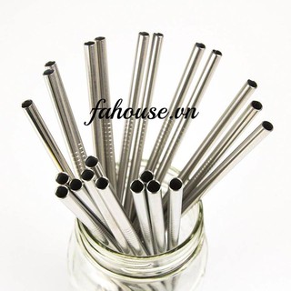 Ống Hút Inox 304 tái sử dụng Bảo vệ môi trường
