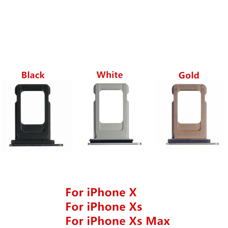 Khay sim điện thoại thay thế thích hợp cho iPhone X Xs Max