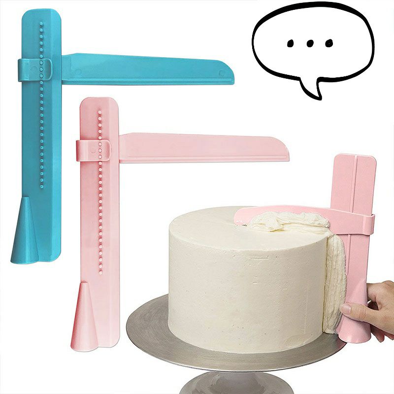 Dụng cụ chà láng bánh kem bằng nhựa,đồ dùng thông minh gọn nhẹ