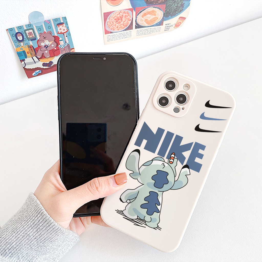 Ốp iphone StickNai cạnh vuông 7/7plus/8/8plus/x/xr/xs/11/12/pro/max/plus/promax [Tomax Shop]