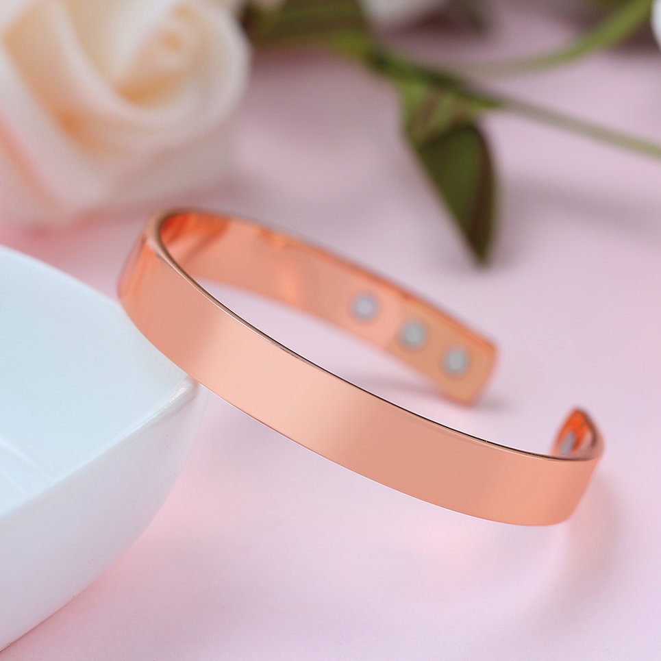 Unisex Magnetic Bracelet Pure Copper Energy Magnetic Healthy Care Bracelet